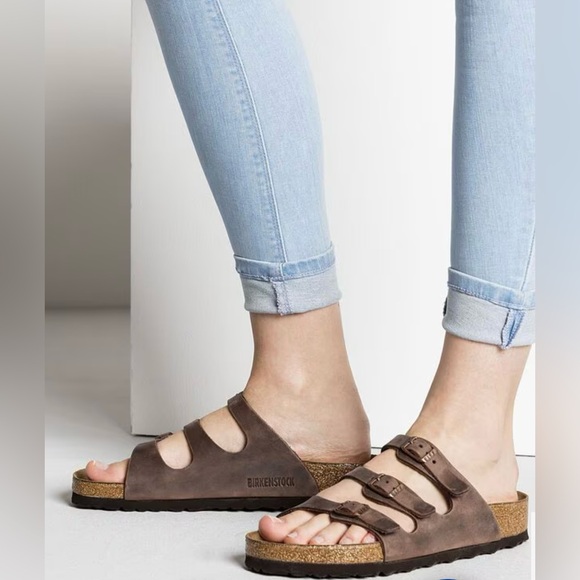 Birkenstock Shoes - BIRKENSTOCK Women’s Florida Soft Footbed Oiled Leather In Havana 39/8.5-9✨NIB✨